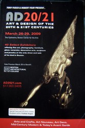 AD 20/21 SHOW MARCH 26-29, 2009 BOSTON