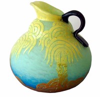 Charles Schneider Art Deco Pitcher