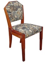 Four Dynamique Creations American Art Deco Side Chairs