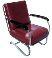 Pair Kem Weber Springer Armchairs