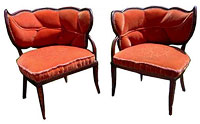 Pair Leaf Chairs