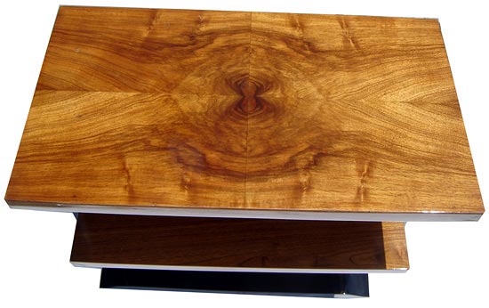 Rectangular Bi-Level French Occasional Table