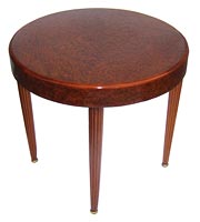 Acacia Burl Occasional Table