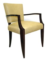 Four Adnet French Art Deco Chairs