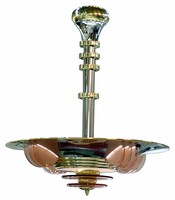 French Art Deco Modernist Chandelier