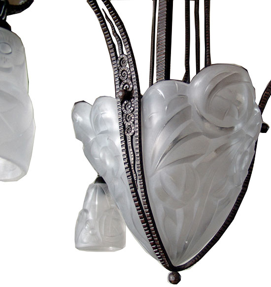 Degue Three Shade Chandelier