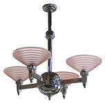 Georges Leleu Chandelier