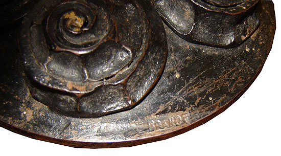 Edgar Brandt Table Lamp