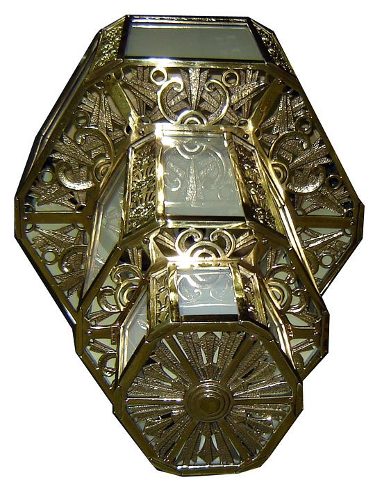 Bronze ”Wedding Cake” Chandelier