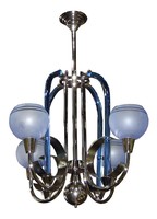 Fantasy in Blue Chandelier