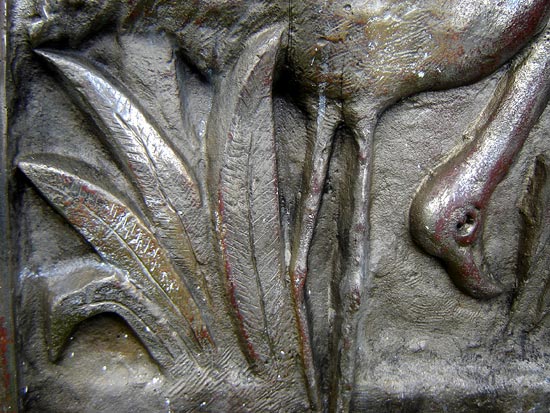 Bronze Flamingo Panel