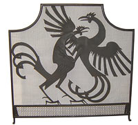 American Iron Fire Screen