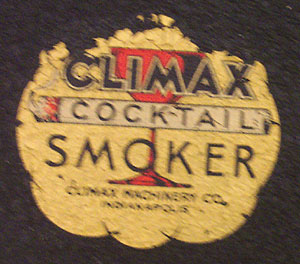 Art Deco Climax Cocktail Smoker