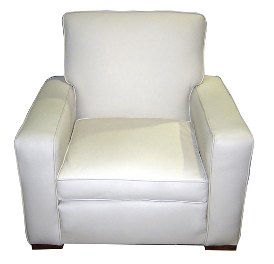 Modernage American Art Deco Leather Club Chair Modernism Gallery American Art Deco Furniture