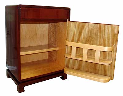 Schmieg & Kotzian Art Deco Liquor Cabinet