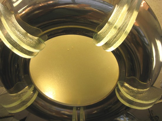 French Art Deco Modernist Chandelier