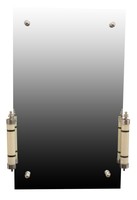 American Art Deco Illuminated Mirror