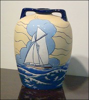 Art Deco Amphora Vase