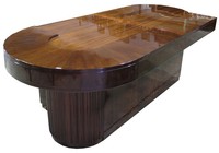 American Art Deco Bootlegger’s Mahogany Desk