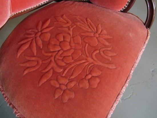 Pair of American Art Deco LEAF Armchairs