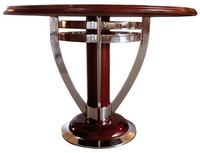 AMERICAN ART DECO STREAMLINE CENTER TABLE