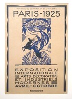1925 Paris Exposition Graphic Art & Poster Collection - 10 Works