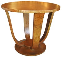 Blond Burl Table
