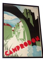 Camprodón Advertising Poster By Jose Morell