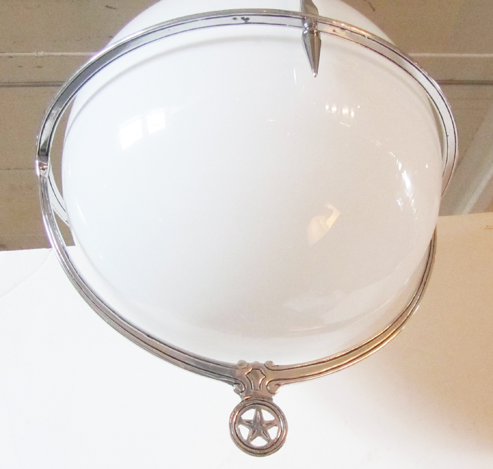 Pair of American Art Deco Ceiling Lights