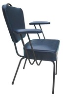 Pair French Modern Design Fifties Streamline Armchairs