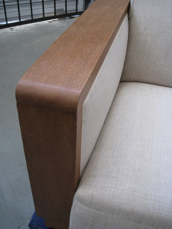 Pair of French Art Deco Club Chairs in Style of Dominique