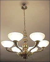 Fish Scale Chandelier