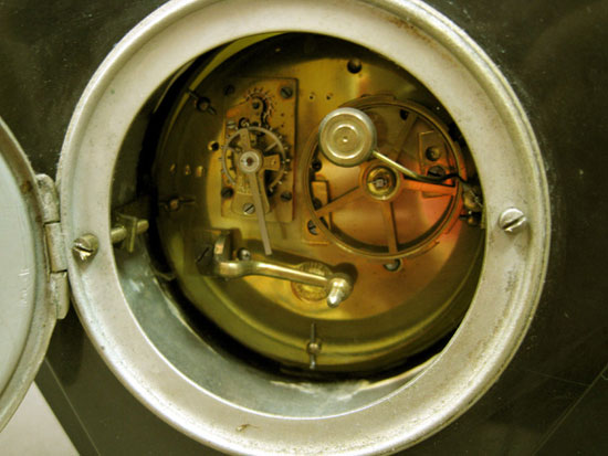 French Art Deco Figural Clock