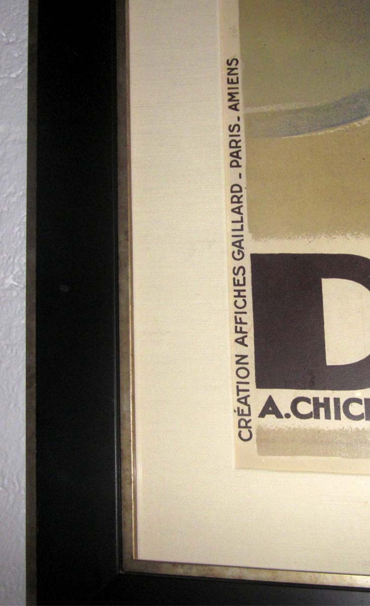 French Art Deco CYCLES DILECTA Poster by Georges Favre