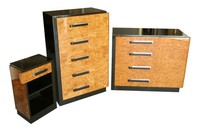 Donald Deskey American Art Deco Bedroom Set