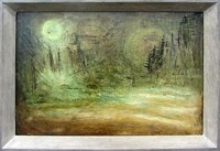 Rare DOUGLAS LOCKWOOD Oil on Board Painting