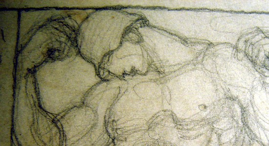 Austrian Art Deco Heroic Drawing by Heinrich-Karl Scholz