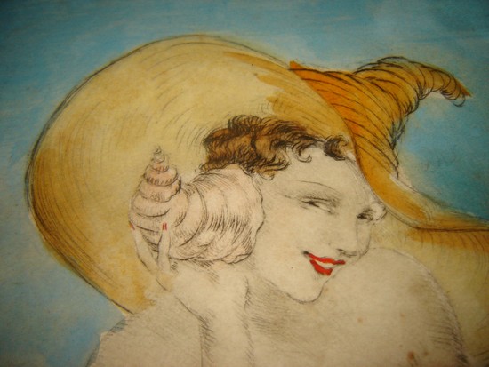 Louis Icart French Art Deco Etching