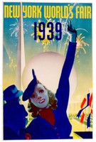 1939 Art Deco World’s Fair Poster - Staehle