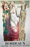 Jean Dupas Bordeaux Art Deco Poster