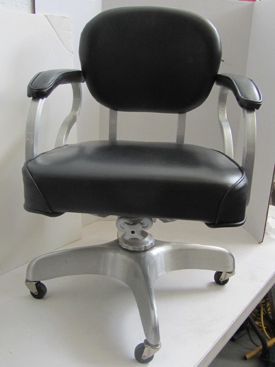 American Art Deco Industrial Executive Desk Chair