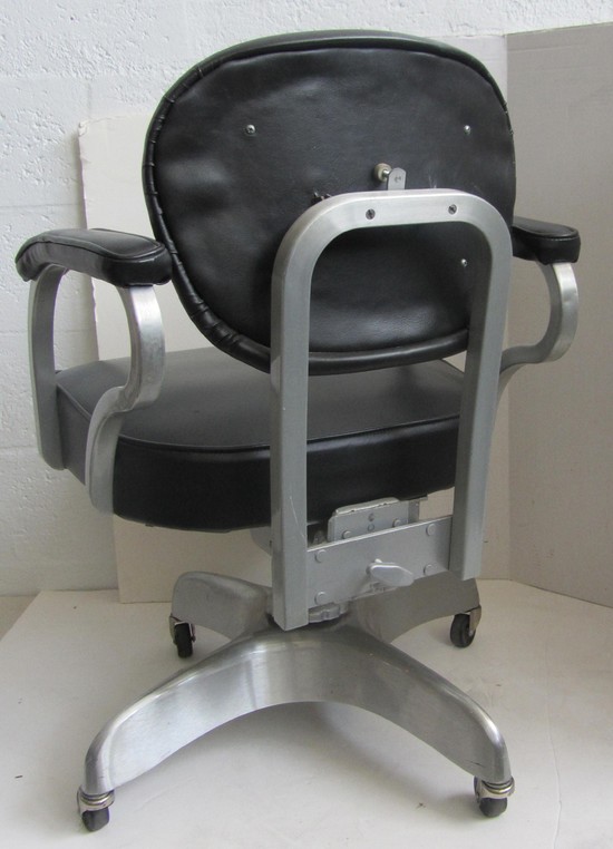 American Art Deco Industrial Executive Desk Chair