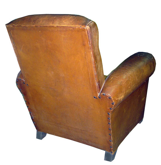 Small French Art Deco Club Chair