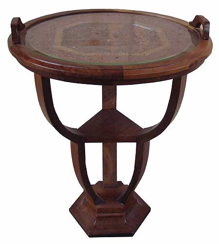 French Art Deco Face Table