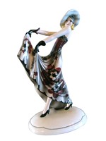 Goldscheider Austrian Art Deco Porcelain Figurine BLONDER TRAUM