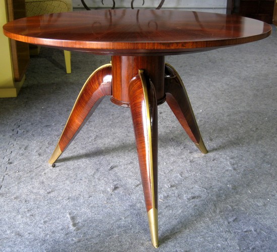 French Art Deco Rosewood Gueridon