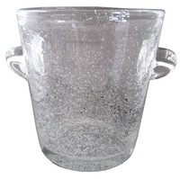 French Art Deco Ice Bucket in the Style of Maurice Marinot