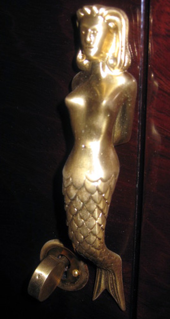 Mercier Freres French Art Deco Cuban Mahogany Sideboard - THE MERMAID