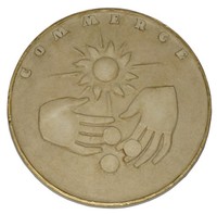 Charles Dodson American Art Deco Commerce Wall Sculpture