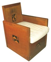 Pair Czechoslovakian Art Deco Armchairs